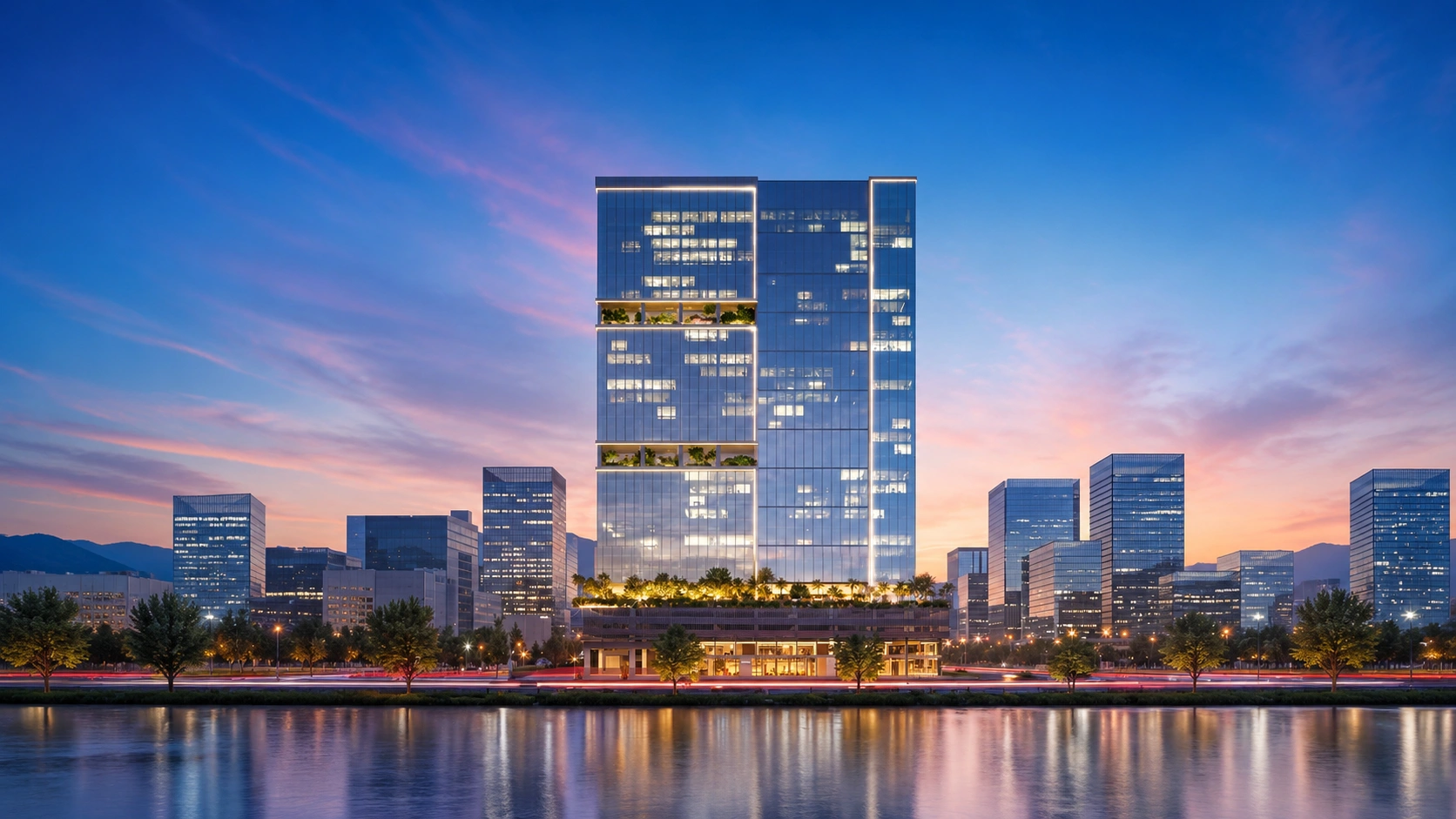 Delta Venus Airoli BKC2 – premium office interiors